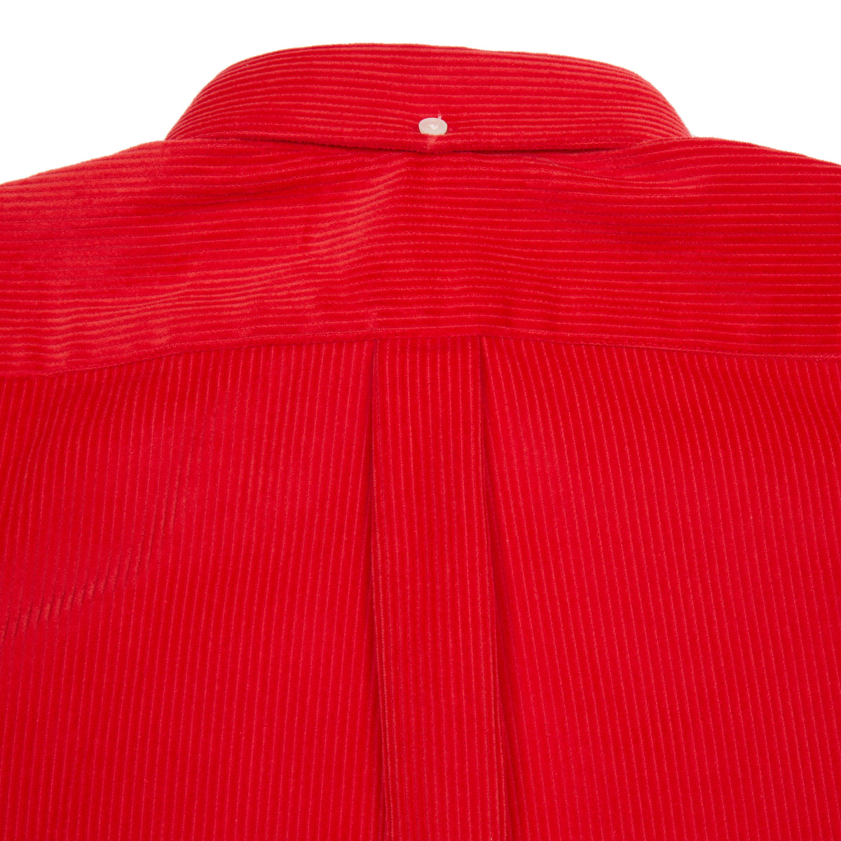 Portuguese Flannel Lobo Corduroy Shirt in Race Red