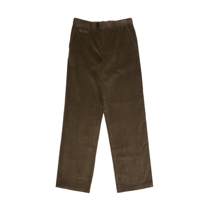 Portuguese Flannel Corduroy Trousers in Olive