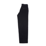 Portuguese Flannel Corduroy Trousers in Black