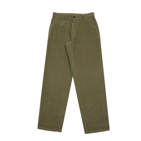 Portuguese Flannel Corduroy Trousers in Olive