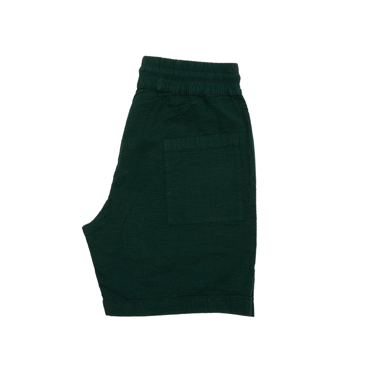 Portuguese Flannel Antlantico Seersucker Summer Shorts in Green