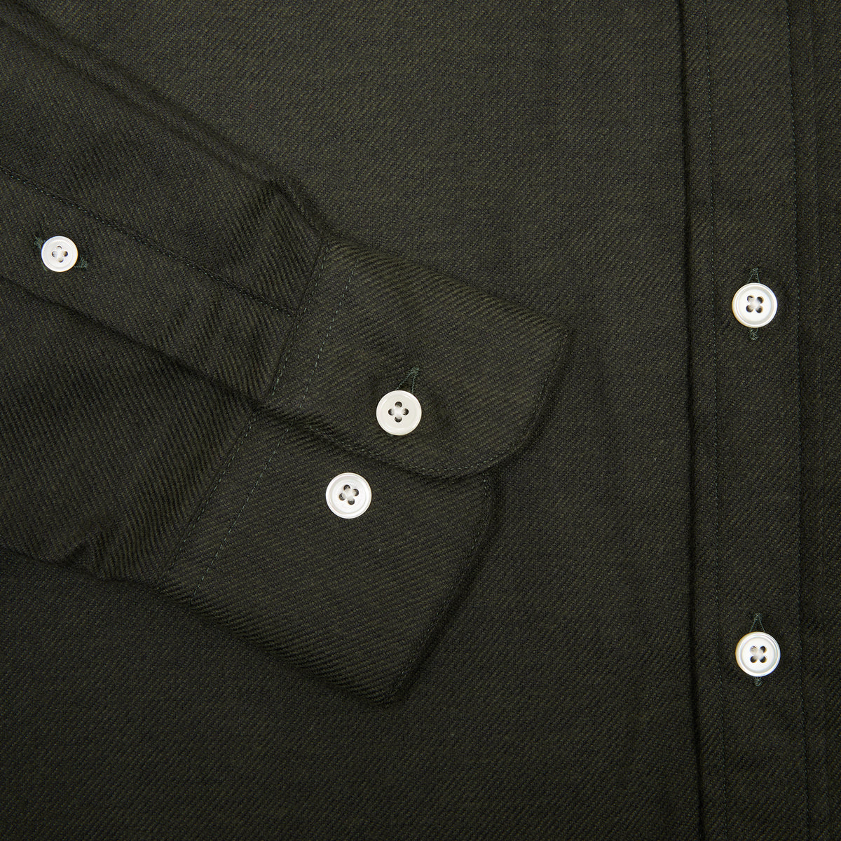 Portuguese Flannel Teca Flannel Shirt in Forest