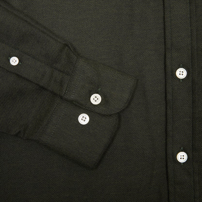 Portuguese Flannel Teca Flannel Shirt in Forest