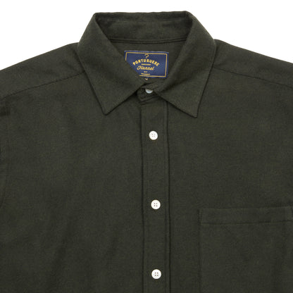Portuguese Flannel Teca 2.0 Flannel Shirt in Forest