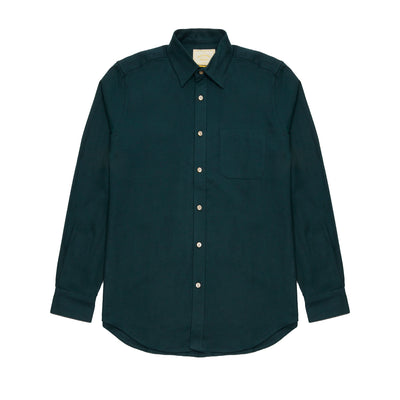 Portuguese Flannel Teca Shirt in Green