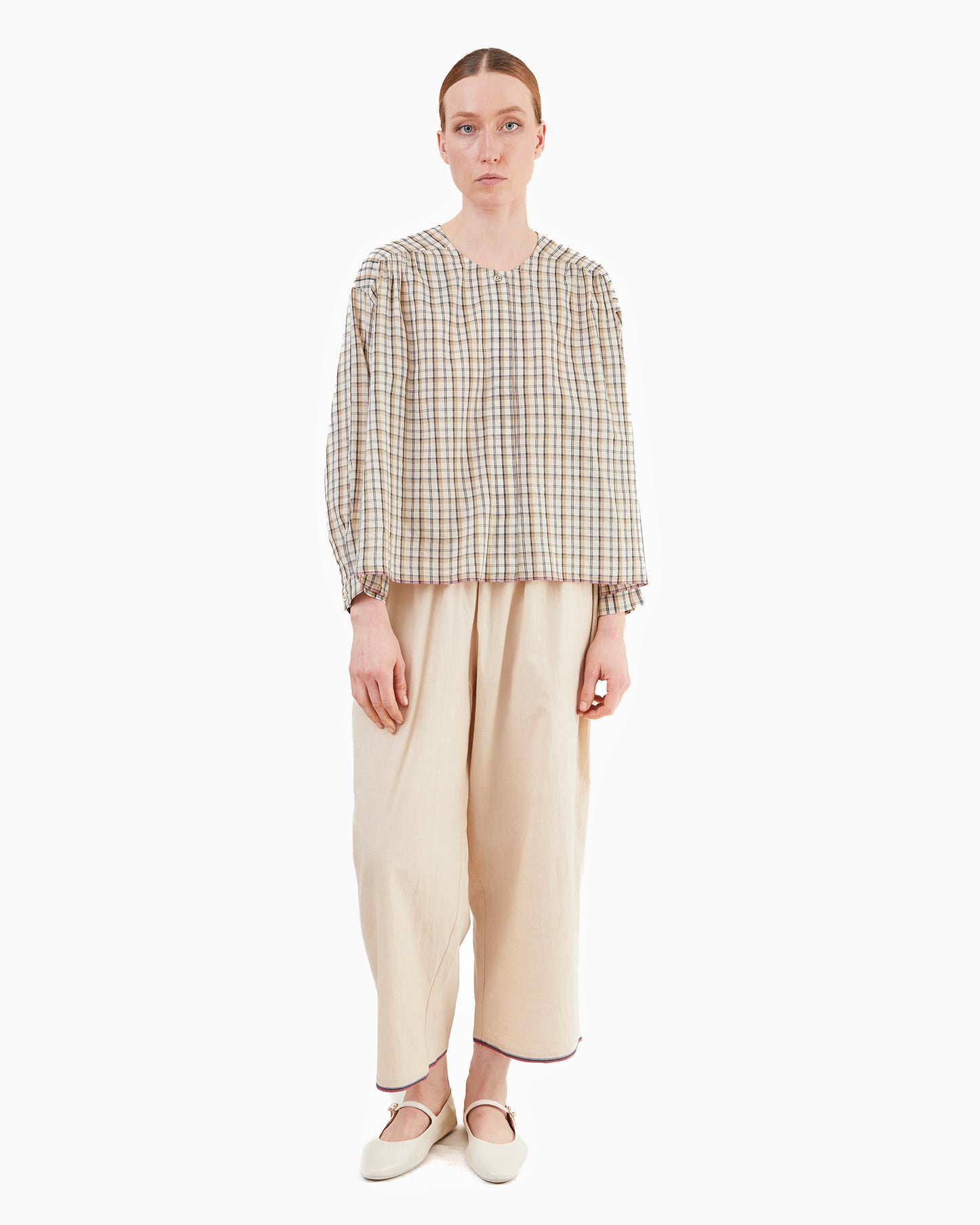 Runaway Bicycle Edda Wide Leg Pants in Sand