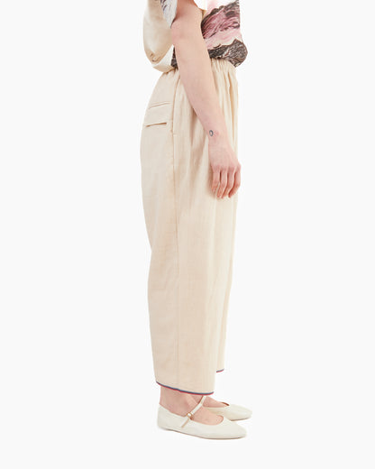 Runaway Bicycle Edda Wide Leg Pants in Sand