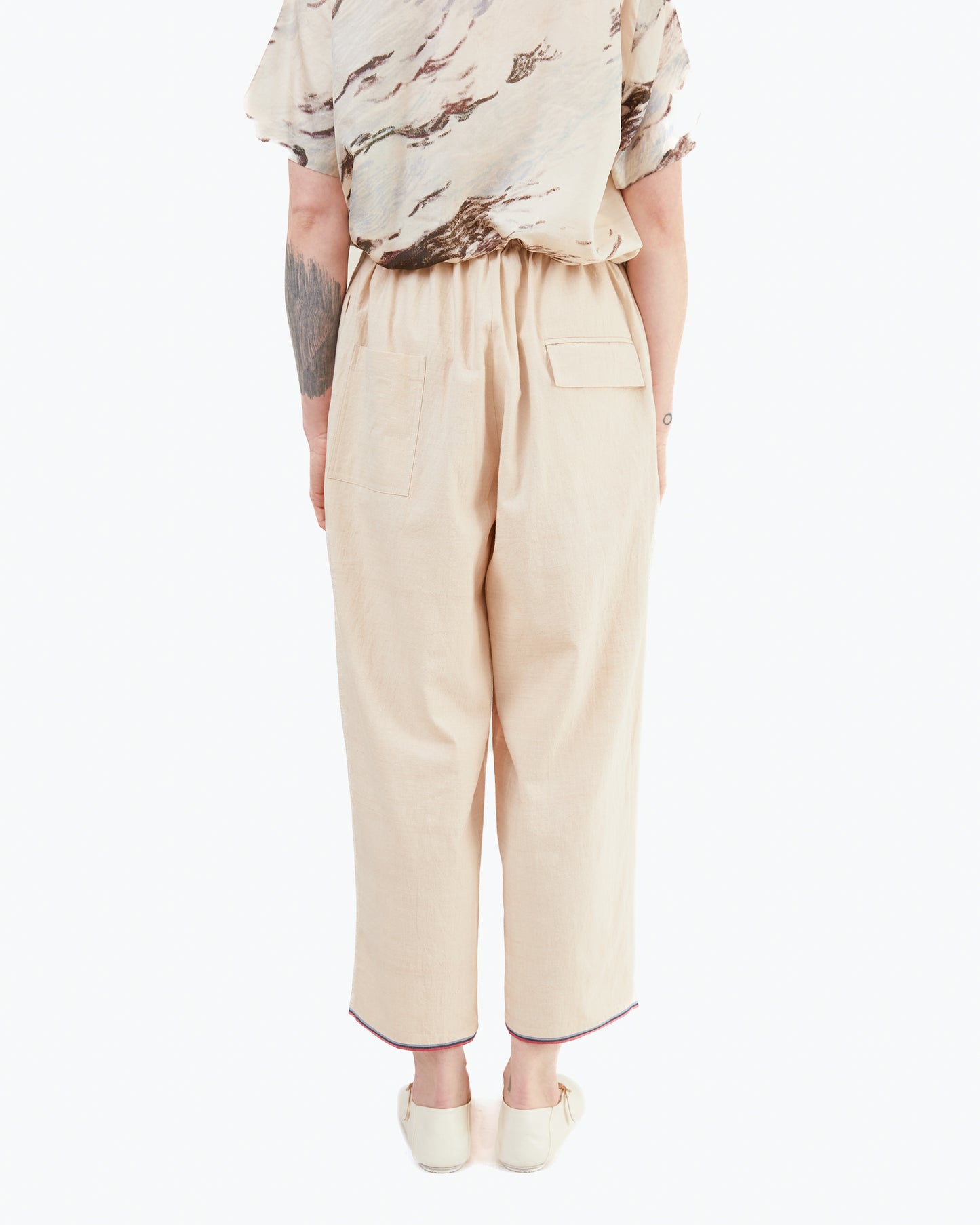 Runaway Bicycle Edda Wide Leg Pants in Sand