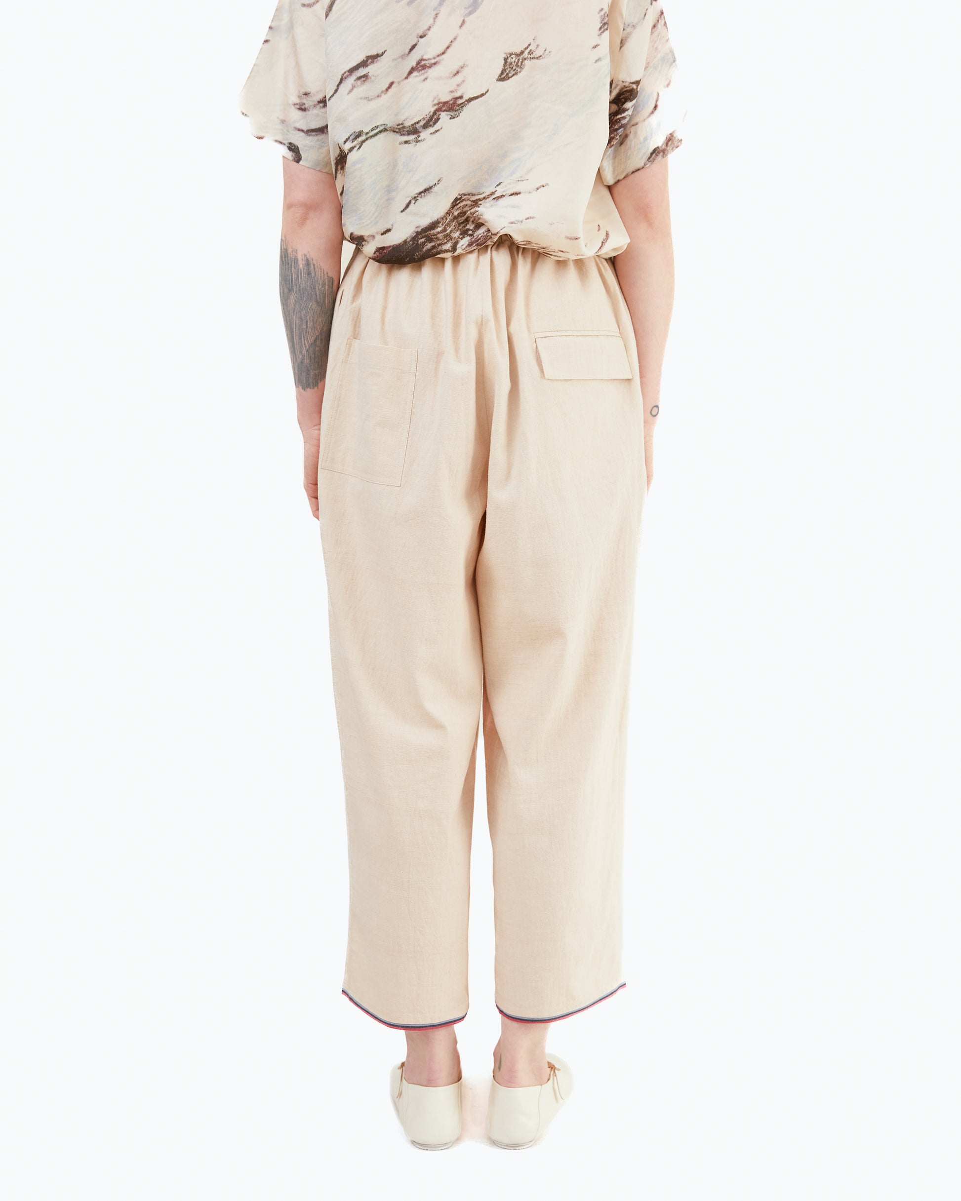 Runaway Bicycle Edda Wide Leg Pants in Sand