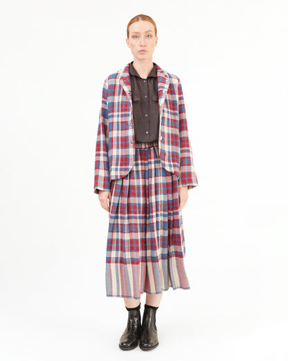 Runaway Bicycle Ava Skirt in Checks