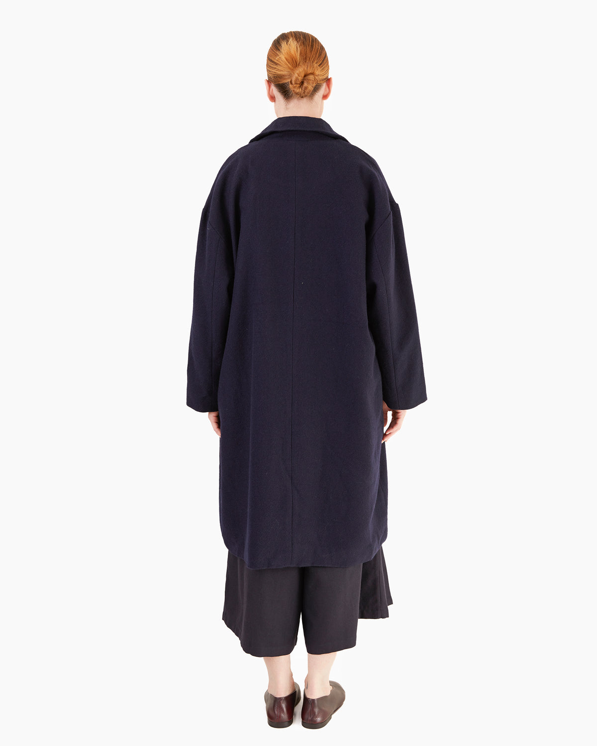 Runaway Bicycle Steve Merino Coat in Ultramarine