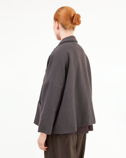 Runaway Bicycle Carl Short Jacket in Charcoal