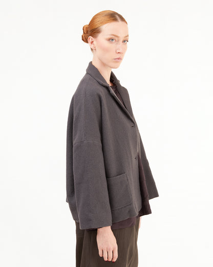 Runaway Bicycle Carl Short Jacket in Charcoal