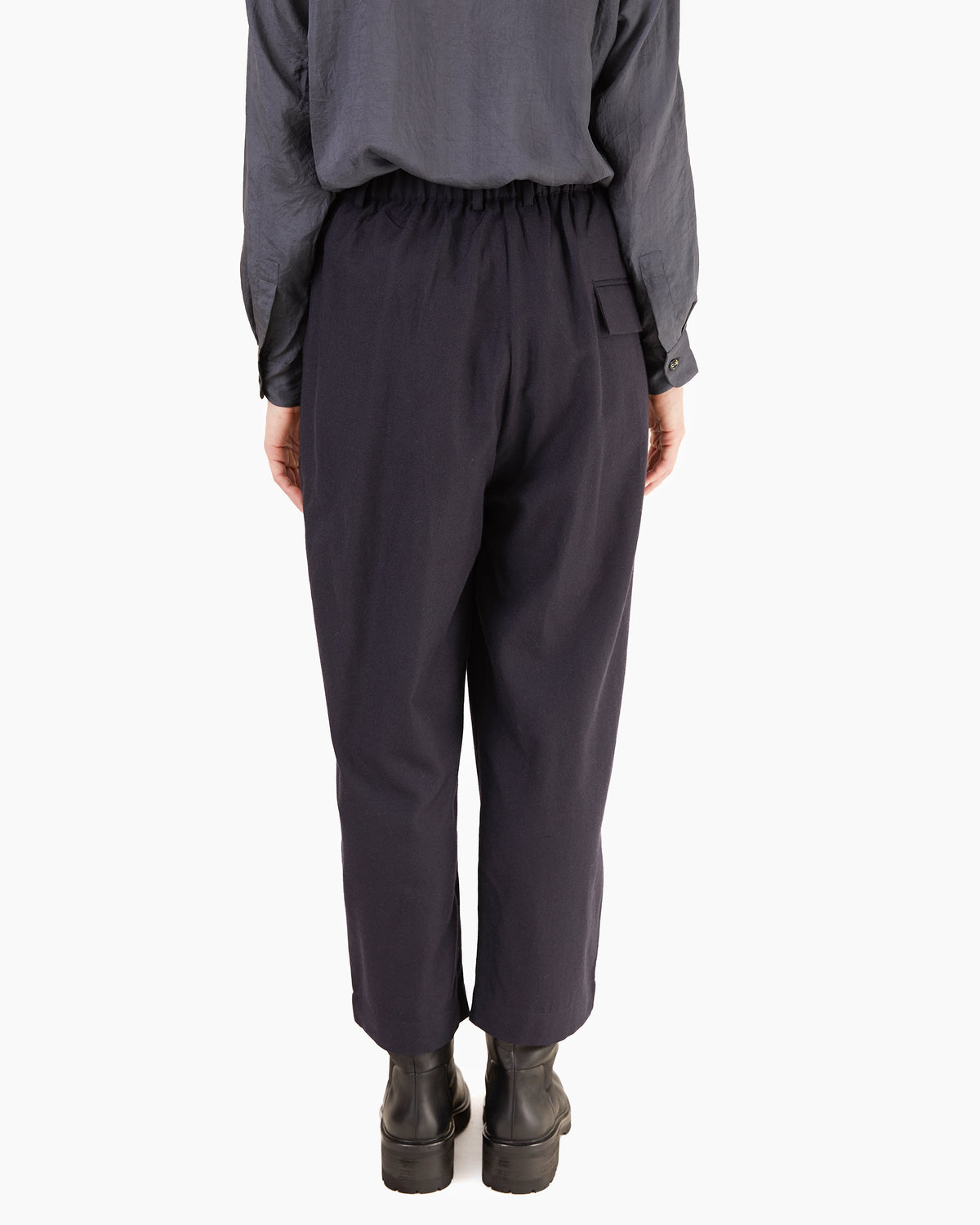 Runaway Bicycle Greta Merino Pants in Midnight Blue