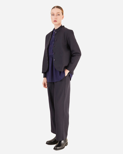 Runaway Bicycle Greta Merino Pants in Midnight Blue