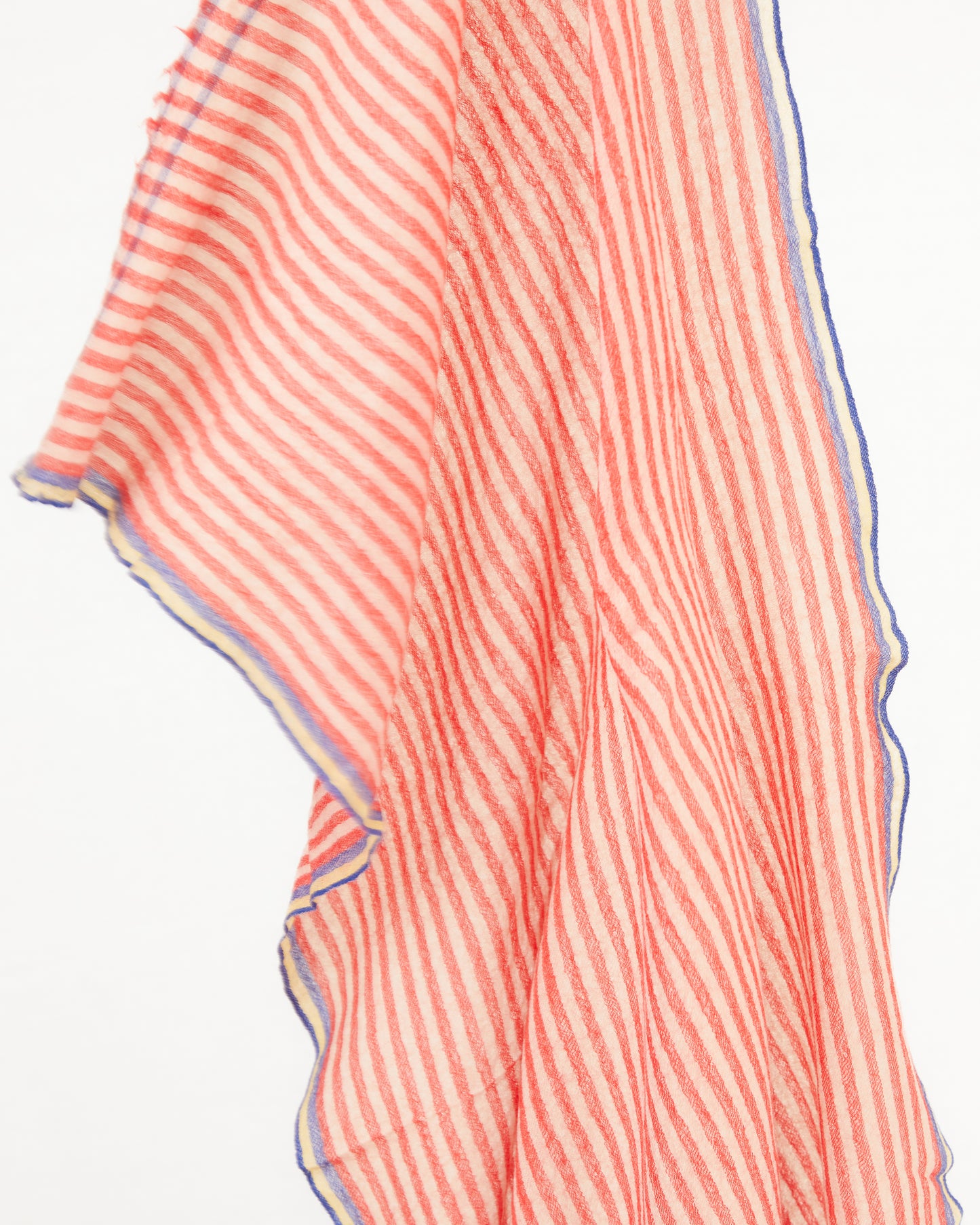 Runaway Bicycle Tess Scarf in Red Stripe