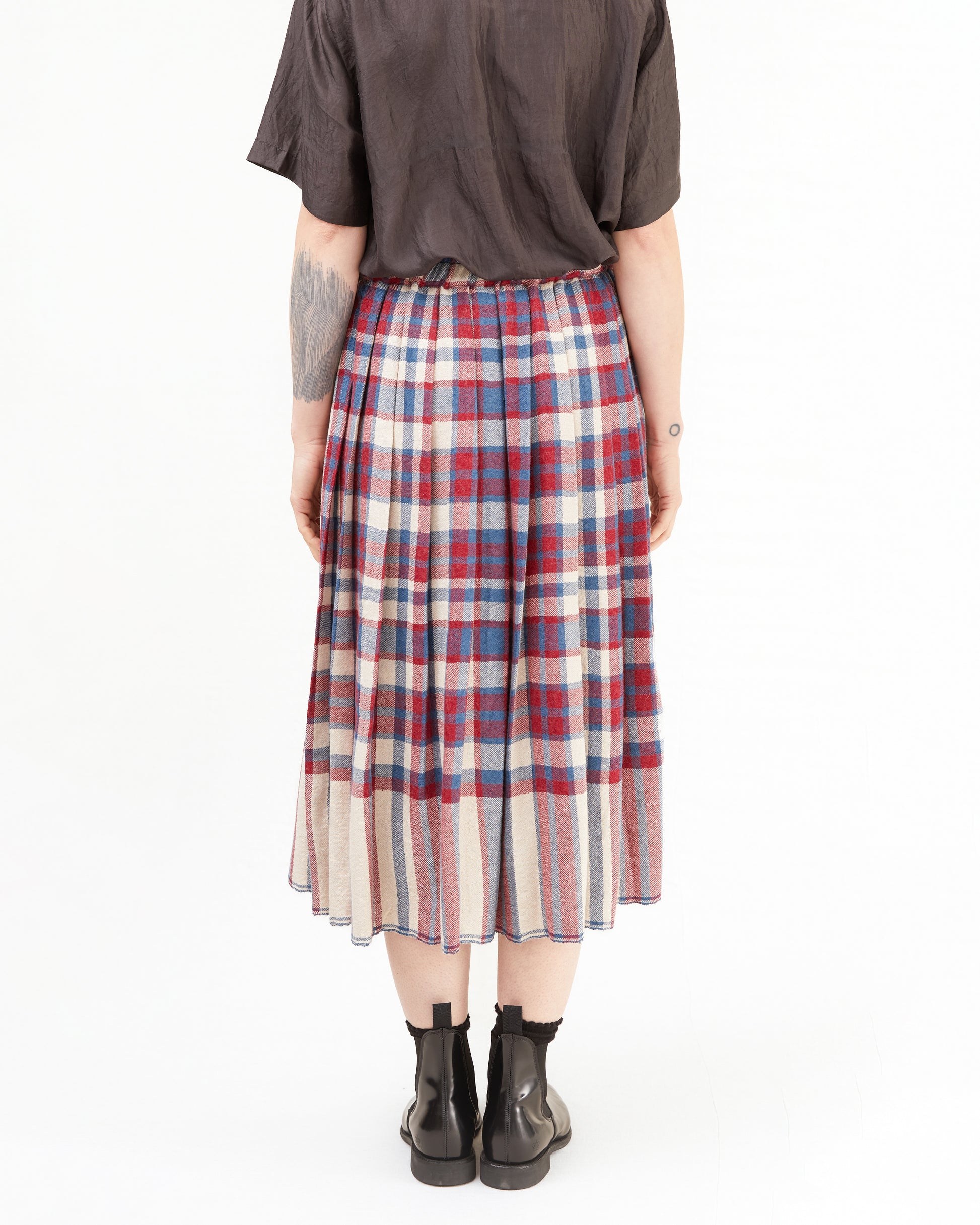 Runaway Bicycle Ava Skirt in Checks