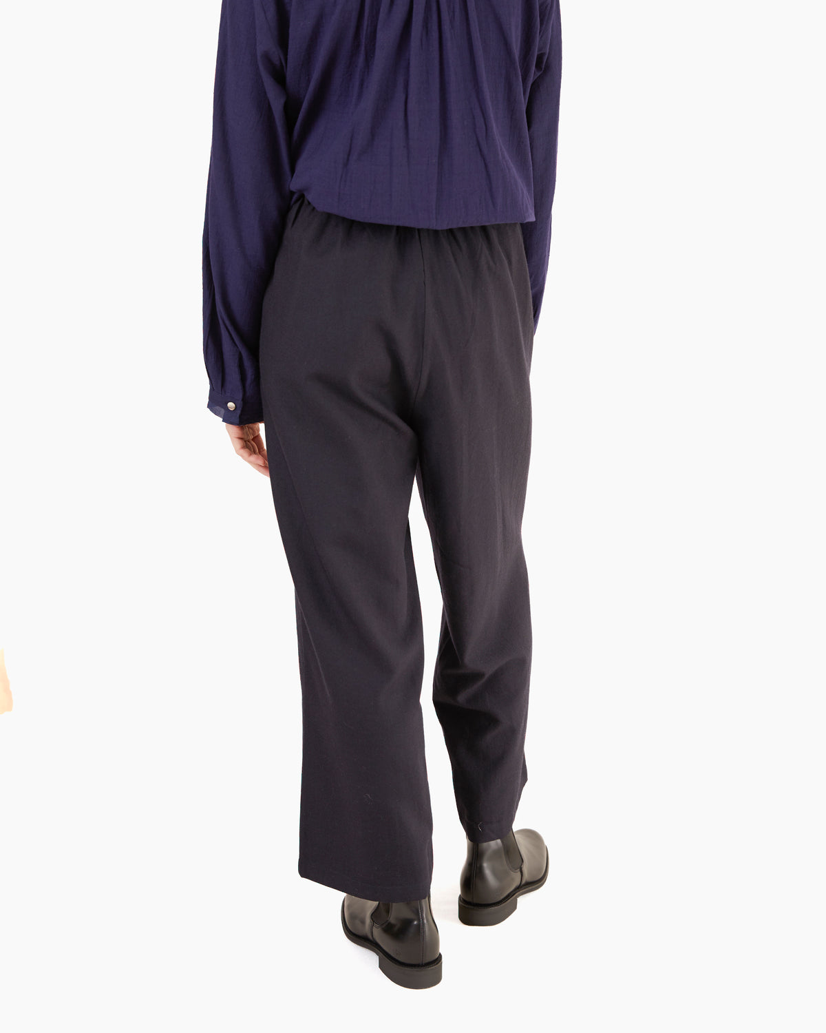 Runaway Bicycle Marla Merino Pants in Midnight Blue