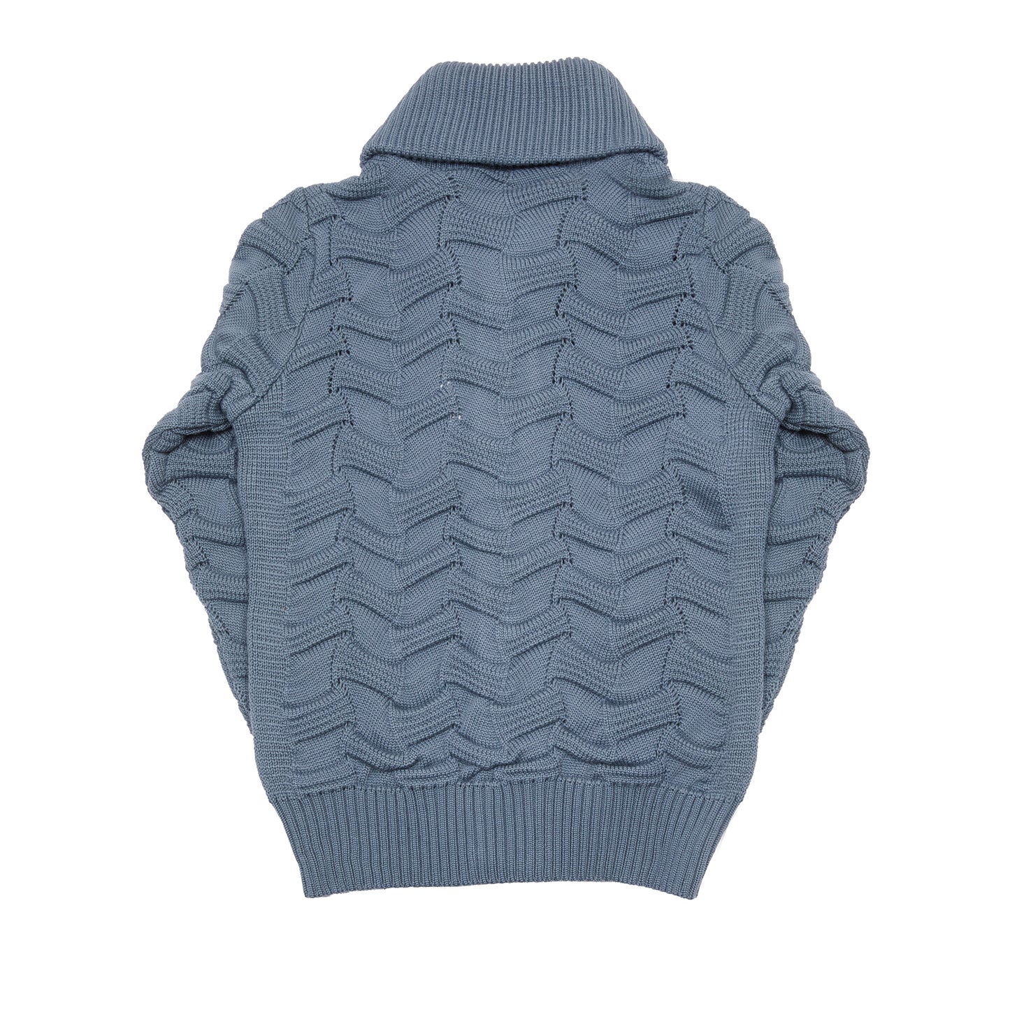 SNS Herning Epigon-II Cardigan in Slate Blue