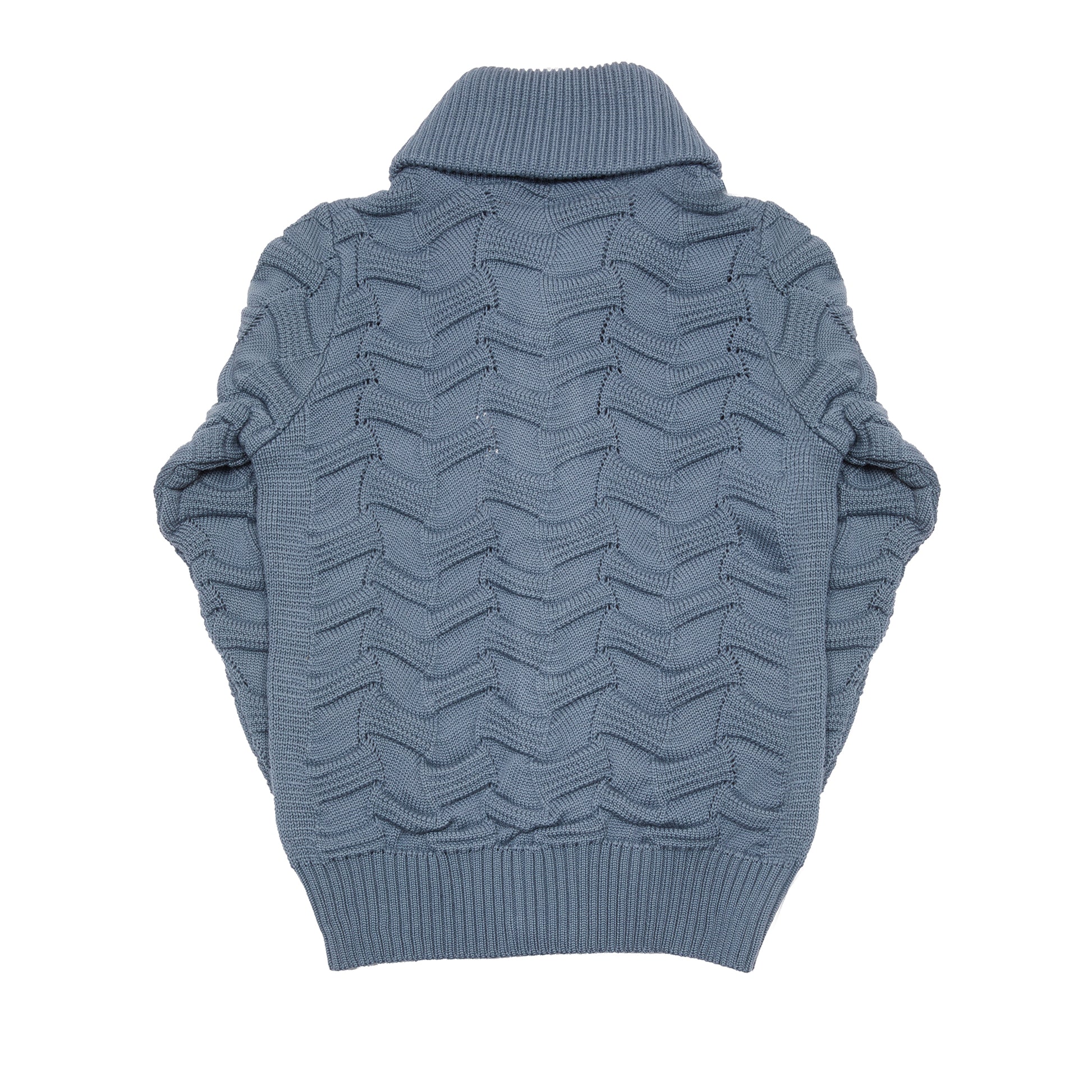 SNS Herning Epigon-II Cardigan in Slate Blue