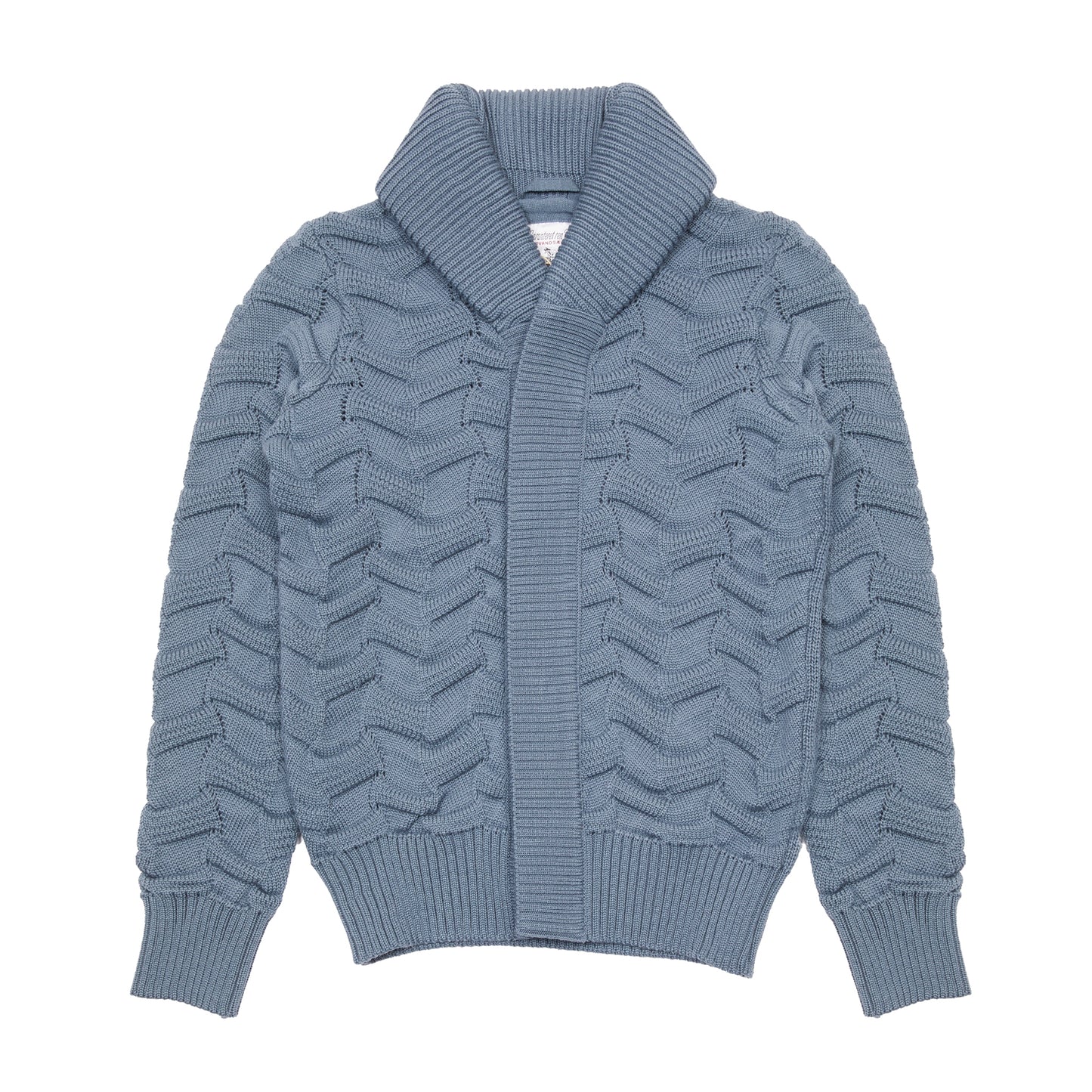 SNS Herning Epigon-II Cardigan in Slate Blue
