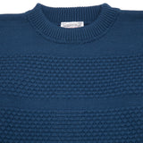 SNS Herning Fisherman Sweater in Tidal Blue 2