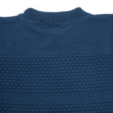 SNS Herning Fisherman Sweater in Tidal Blue 4