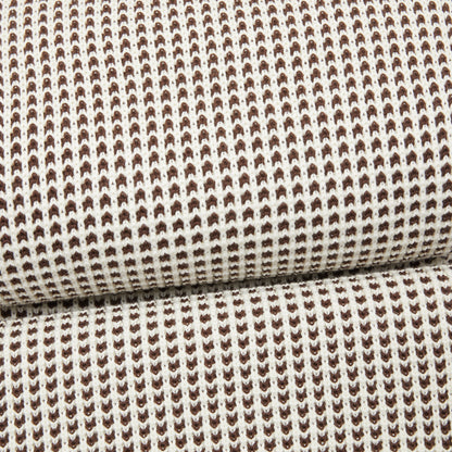 SNS Herning Loyal Blanket in Natural White x Chocolate