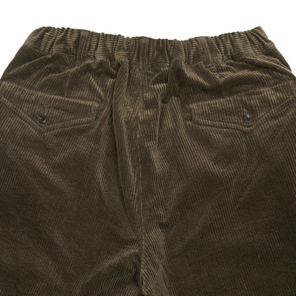 Sage De Cret Corduroy Pegtop Pants in Olive