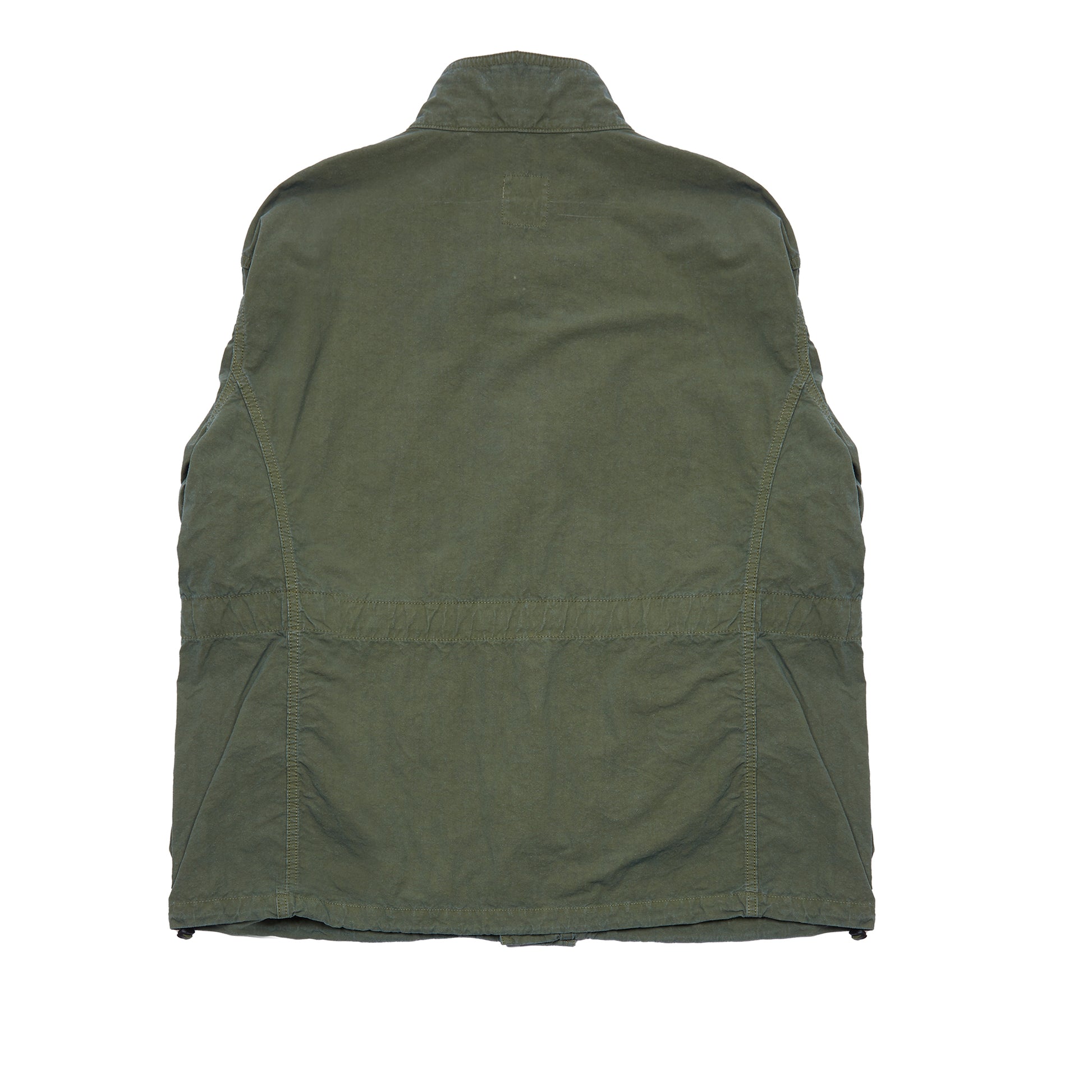 Sage de Cret High Density Cotton/Hemp M65 Field Jacket in Olive