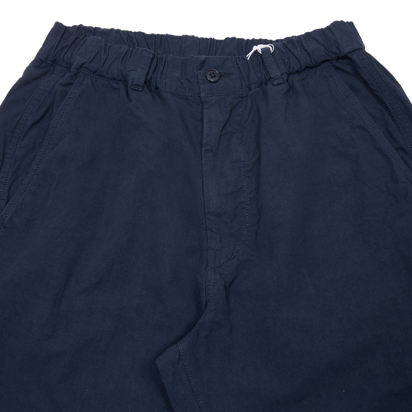 Sage De Cret Cotton Hemp High Density Tapered Pants in Navy