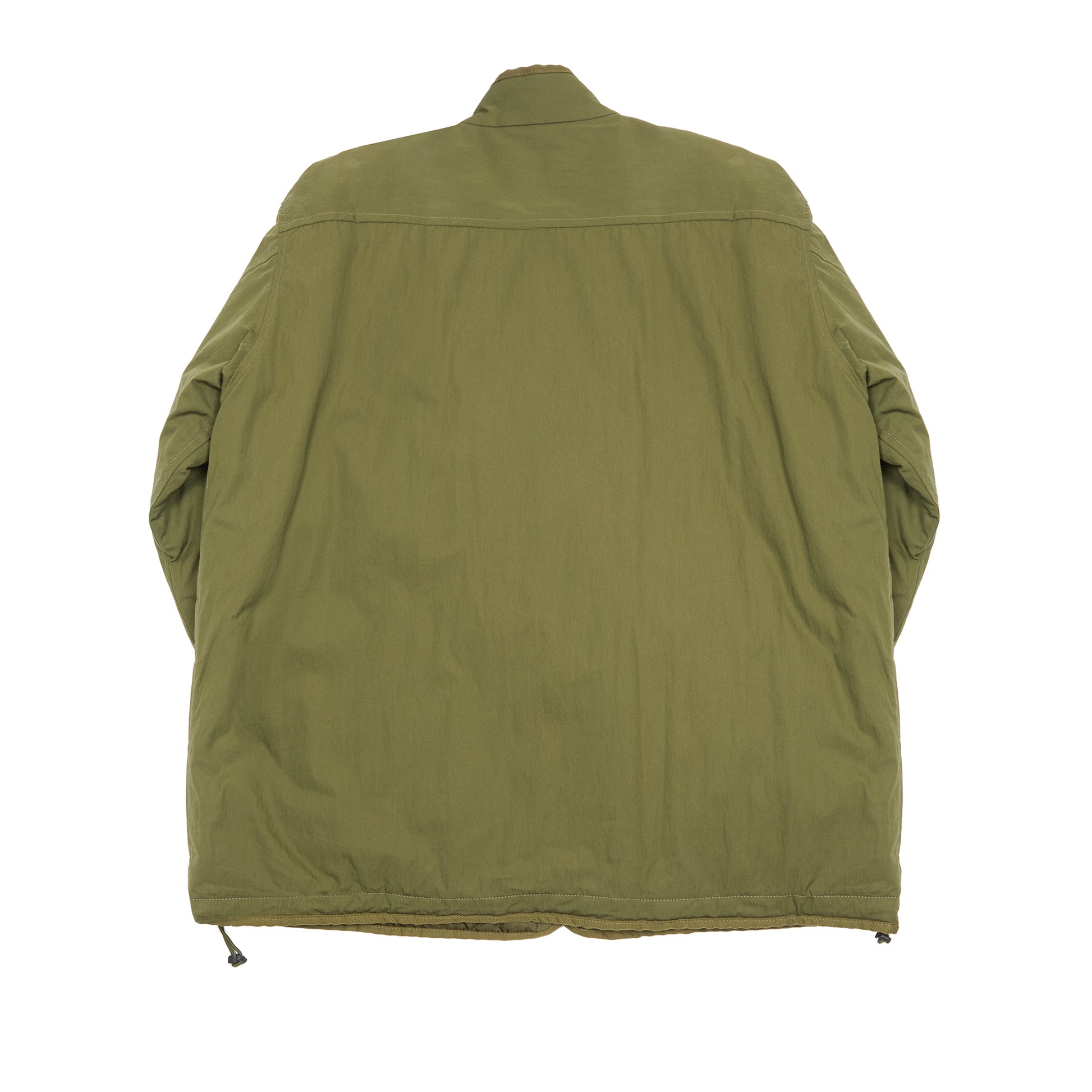 Sage de Cret Reversible Stand Collar Jacket in Olive