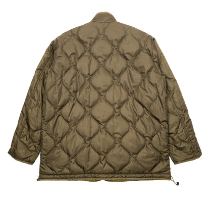 Sage de Cret Reversible Stand Collar Jacket in Olive