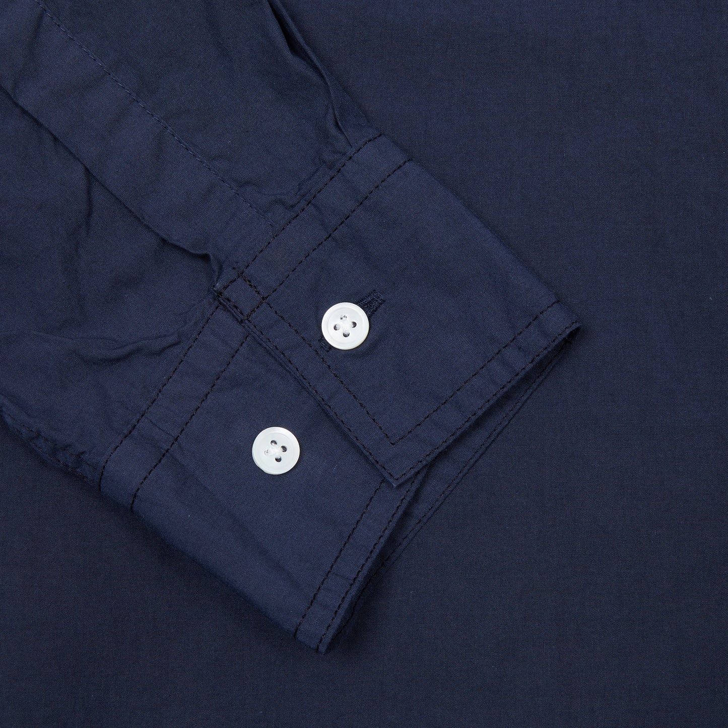Sage De Cret Cotton Regular Shirt in Navy