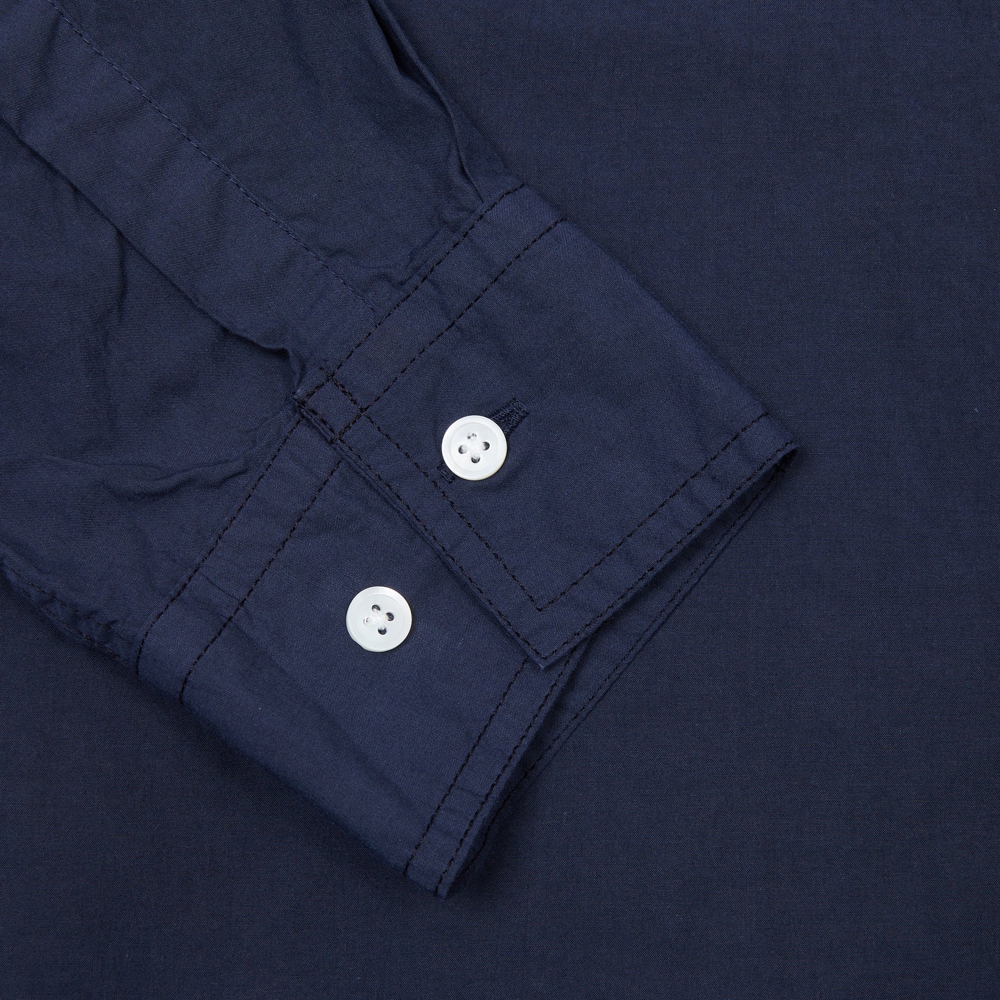 Sage De Cret Cotton Regular Shirt in Navy