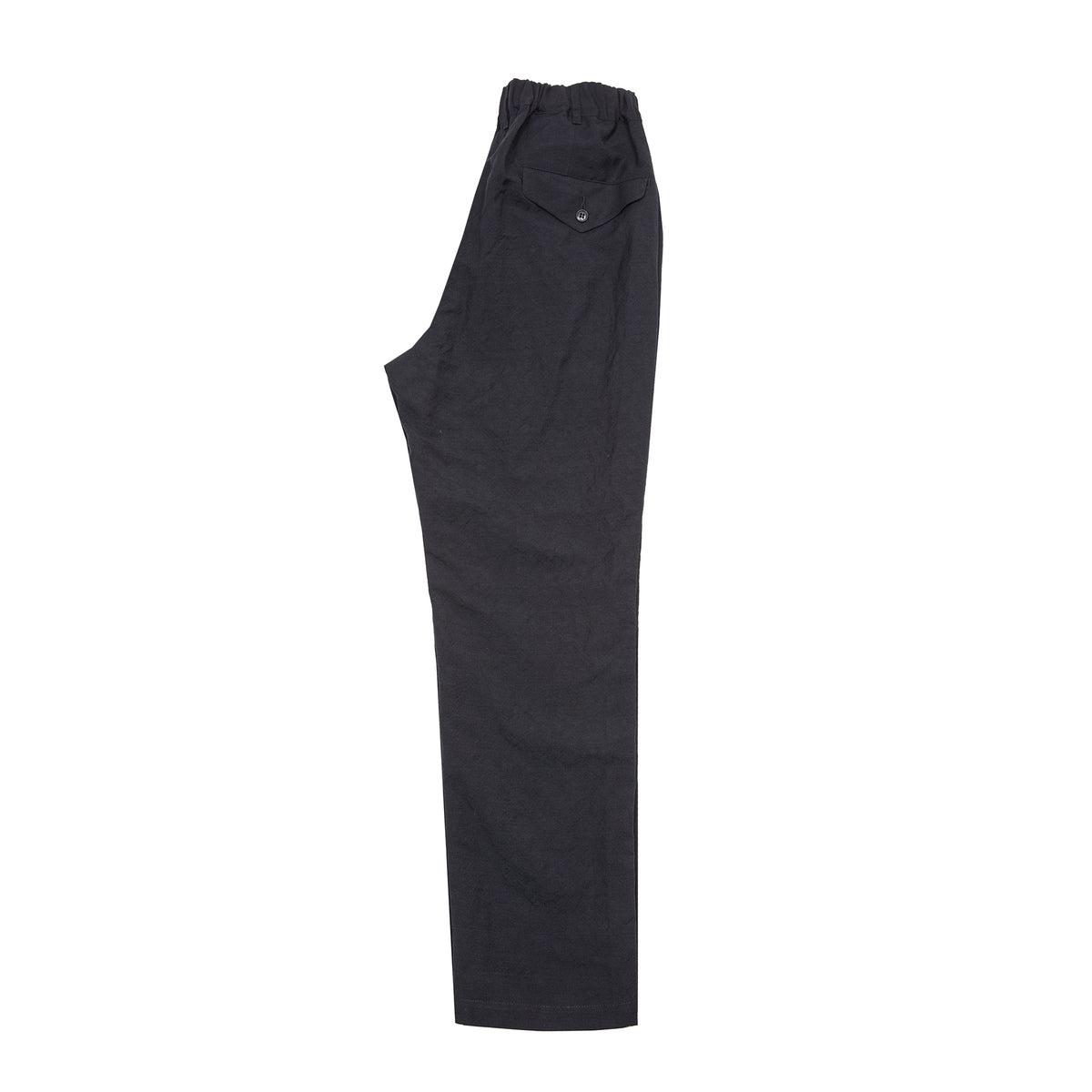 Sage De Cret Tumble Washed Pegtop Pants in Navy