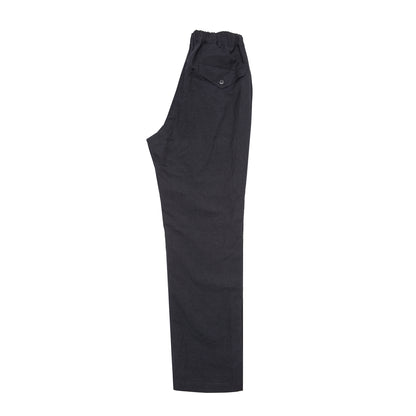 Sage De Cret Tumble Washed Pegtop Pants in Navy