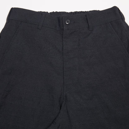 Sage De Cret Tumble Washed Pegtop Pants in Navy