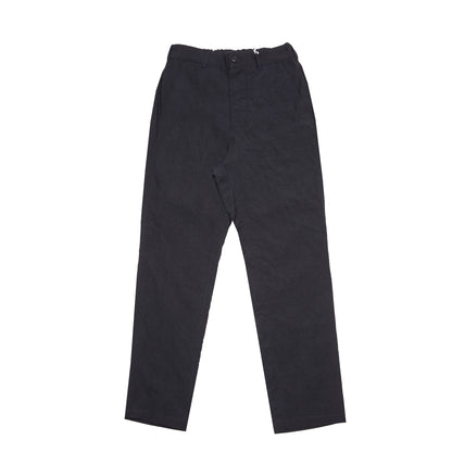 Sage De Cret Tumble Washed Pegtop Pants in Navy