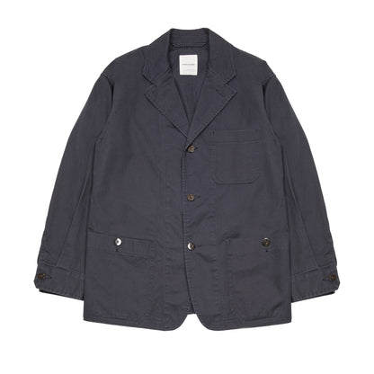Sage De Cret High Density Chino Cloth Work Jacket in Navy