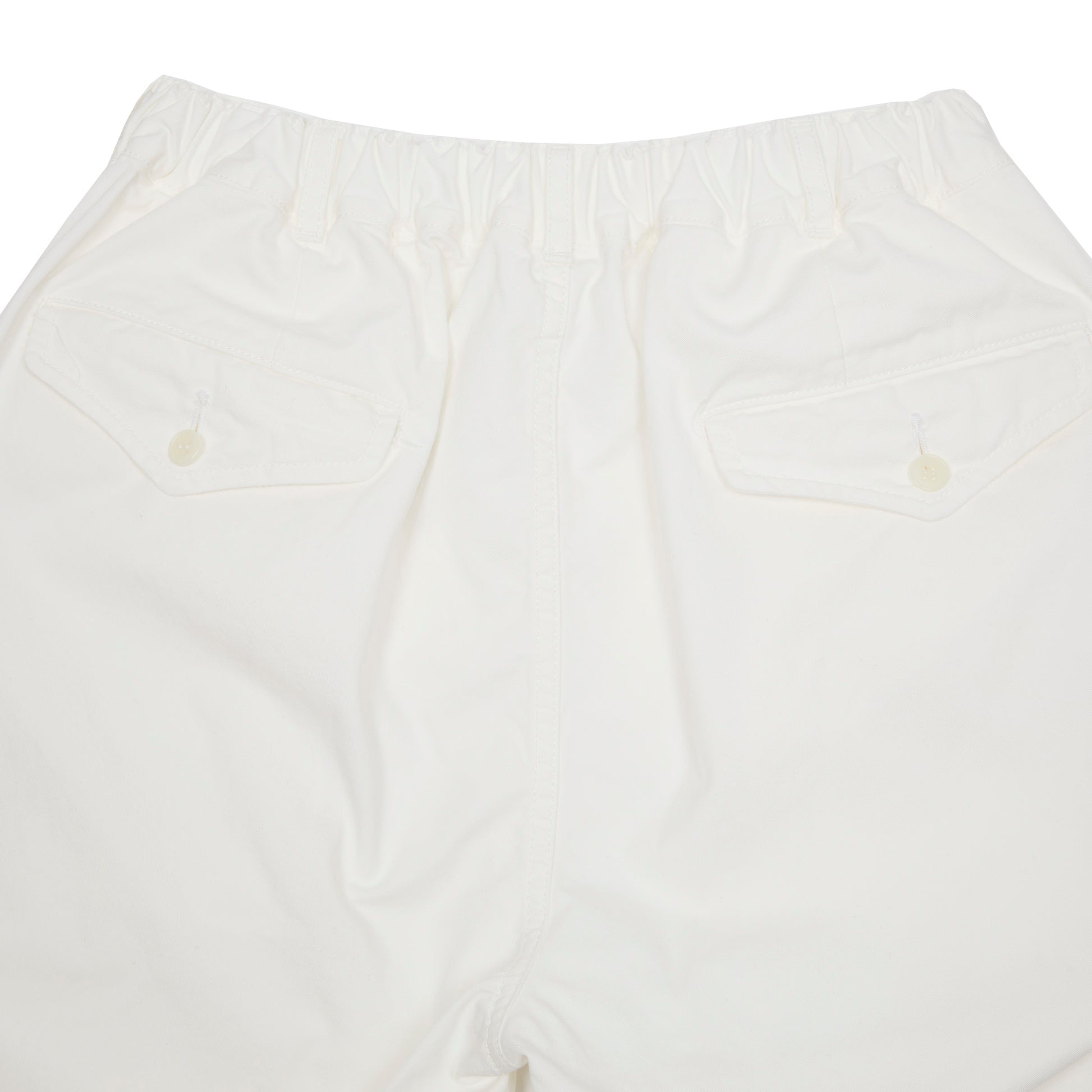 Sage De Cret Cotton Chino Peg Top Pants in Off White 3