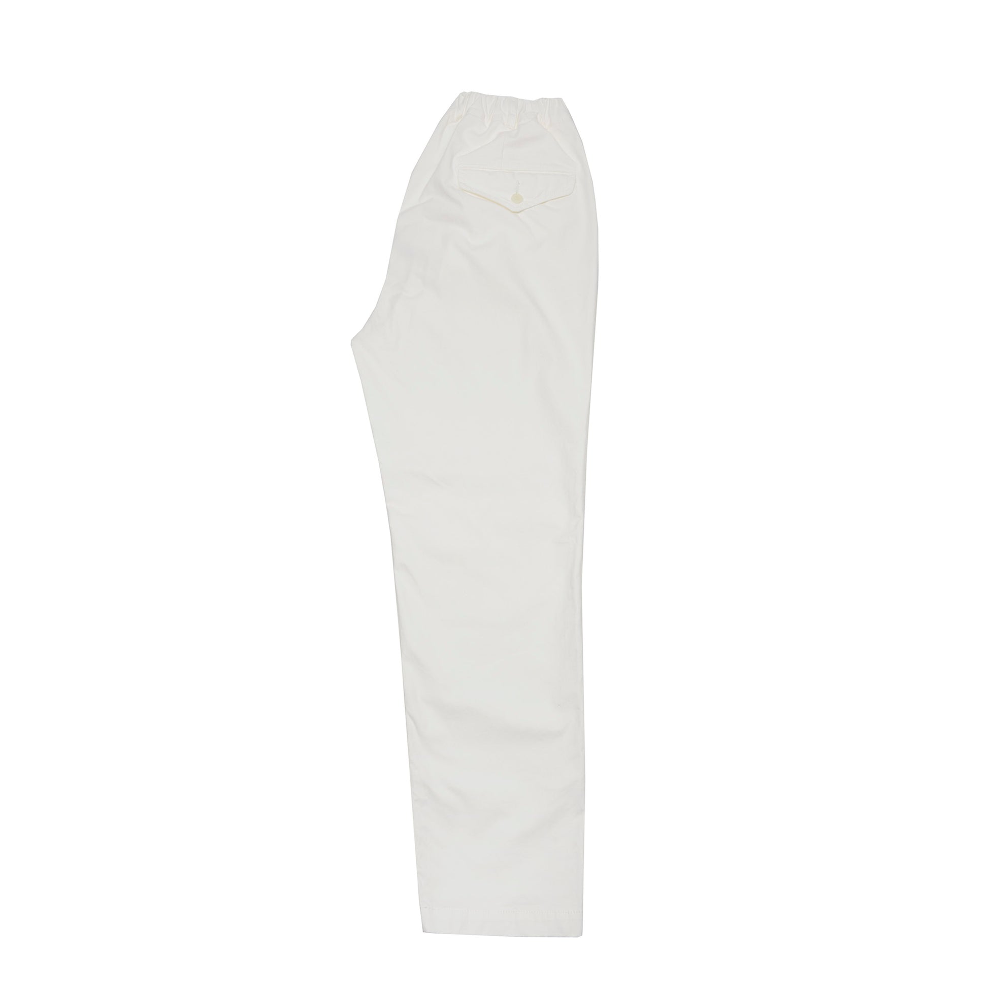 Sage De Cret Cotton Chino Peg Top Pants in Off White 4