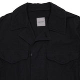 Sage De Cret Cotton/Hemp M65 Style Jacket in Black 3