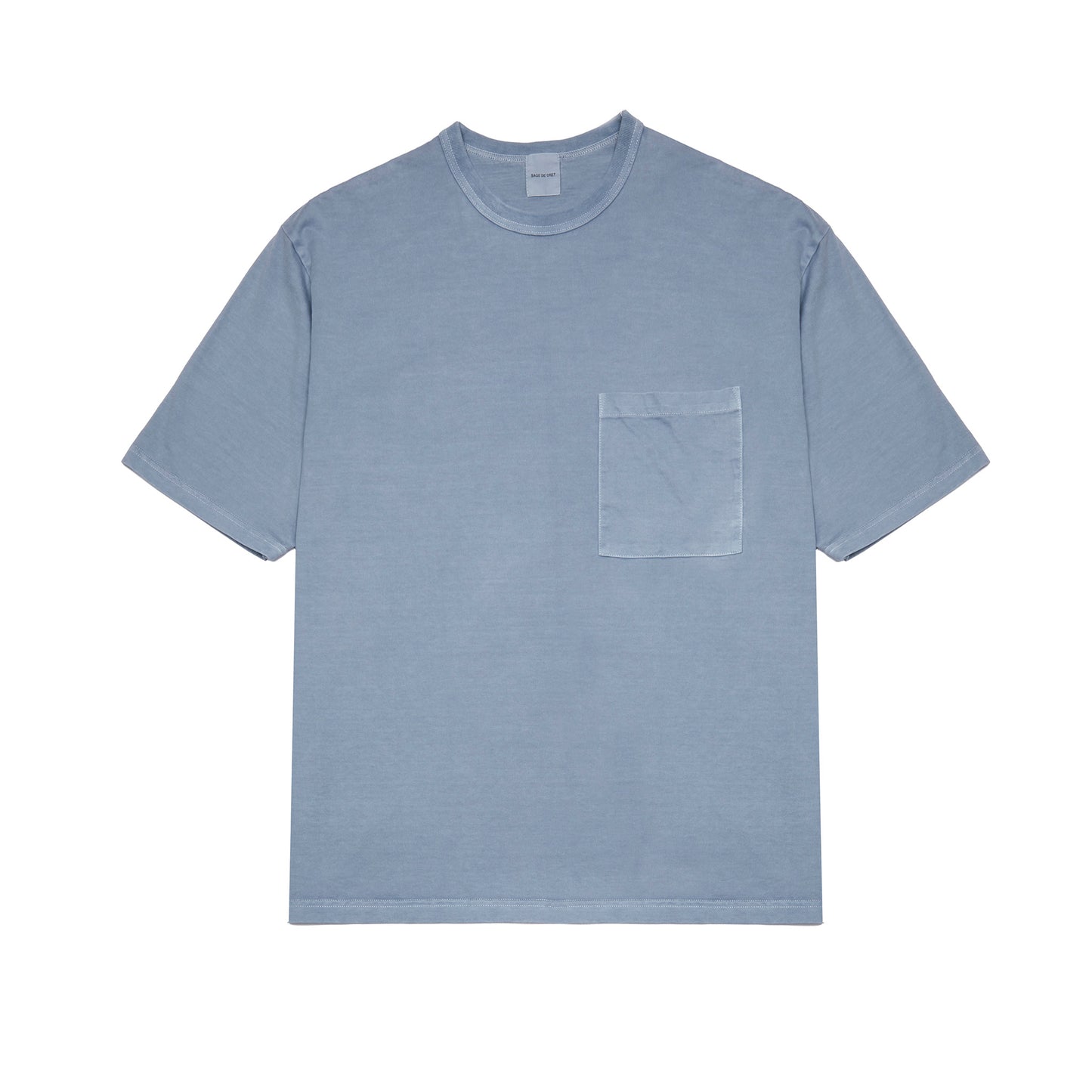 Sage De Cret Jersey Crew Neck T-Shirt in Saxe