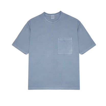Sage De Cret Jersey Crew Neck T-Shirt in Saxe