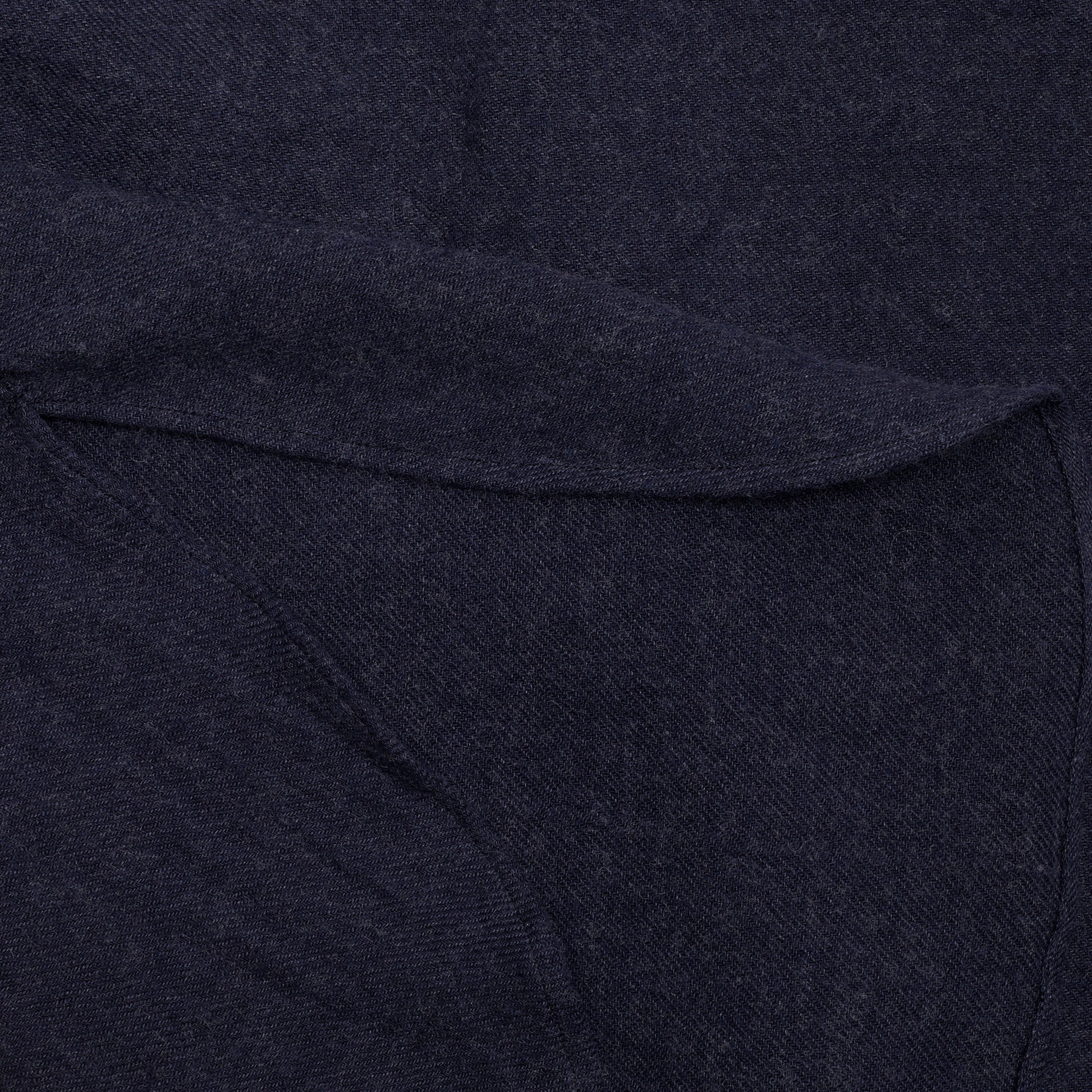 Salvatore Piccolo Women's Monica Linen Wool Shirt in Navy