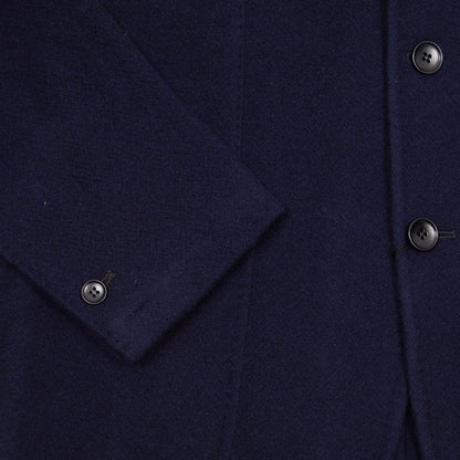 Salvatore Piccolo Panarea Wool Blazer in Navy
