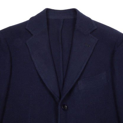 Salvatore Piccolo Panarea Wool Blazer in Navy