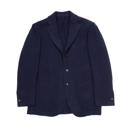 Salvatore Piccolo Panarea Wool Blazer in Navy
