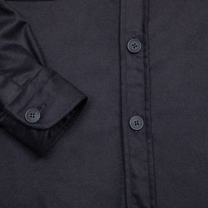 Salvatore Piccolo Tedd Wool/Cashmere Overshirt in Navy